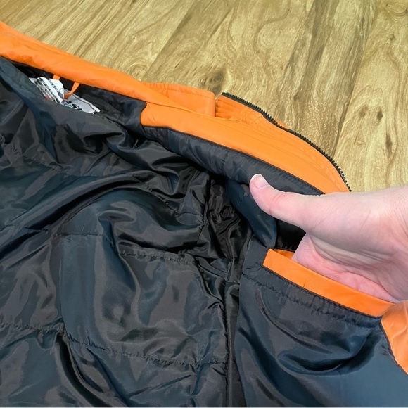 Chase Authentics NASCAR Home Depot Tony Stewart Faux Leather Jacket Mens Large - Picture 14 of 16